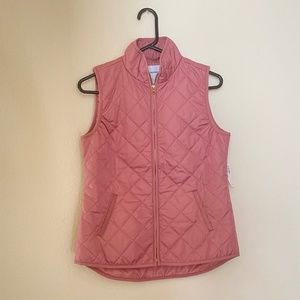 NWT Old Navy Pink Quilted Vest